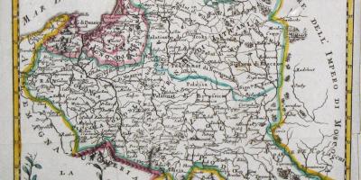 Karte von Litauen alte 
